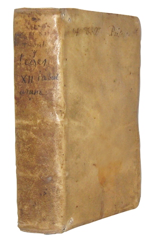 Le Dodici Tavole: Theodorus Marcilius - Legis XII tabularum collecta - Parisiis 1603 Le Dodici Tavole: Theodorus Marcilius - Legis XII tabularum collecta - Parisiis 1603