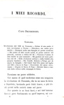 Un classico del Risorgimento: Massimo D'Azeglio - I miei ricordi - Firenze 1867 (prima edizione)