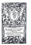 Storia di Milano: Paolo Giovio - Antonio Campo - Vite dei Visconti - 1642 (38 bellissimi ritratti) Storia di Milano: Paolo Giovio - Antonio Campo - Vite dei Visconti - 1642 (38 bellissimi ritratti)