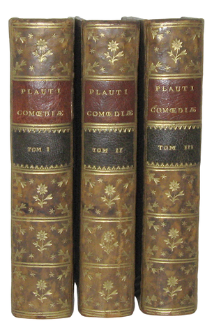 Una bellissima edizione delle Commedie di Plauto: Comoediae quae supersunt - 1759 (con 6 incisioni) Una bellissima edizione delle Commedie di Plauto: Comoediae quae supersunt - 1759 (con 6 incisioni)