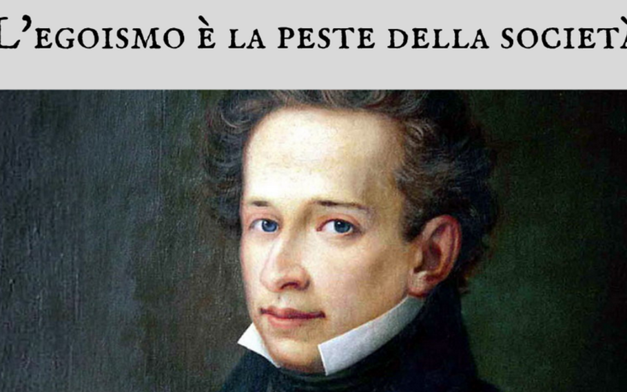 Giacomo Leopardi - L'egoismo � la peste della societ� Giacomo Leopardi - L'egoismo � la peste della societ�