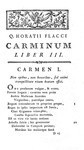 L'opera di Orazio in una bella edizione Barbou: Horatius - Carmina (Satyrarum, Epistolae...) - 1775 L'opera di Orazio in una bella edizione Barbou: Horatius - Carmina (Satyrarum, Epistolae...) - 1775