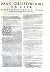 Diritto comune: Cristoforo Porzio - In tres priores Institutionum libros commentarii - Venezia 1591 Diritto comune: Cristoforo Porzio - In tres priores Institutionum libros commentarii - Venezia 1591