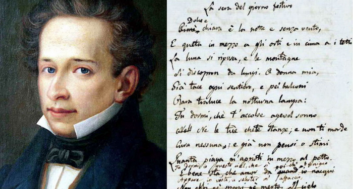 Giacomo Leopardi - La sera del d� di festa