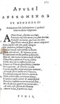 Apuleius - Opera omnia (Metamorphoseon libri XI sive Asinus aureus) - Lugduni Batavorum 1623