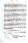 Moto proprio di Pio IV che disciplina i benefici ecclesiastici - Roma, Blado 1563 Moto proprio di Pio IV che disciplina i benefici ecclesiastici - Roma, Blado 1563