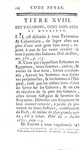 La codificazione nel Settecento: Code penal ou recueil des ordonnances - A Paris 1755