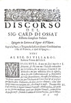Arnaud d'Ossat - Lettere ai pr�ncipi di negotii politici - Venezia 1629 (prima edizione italiana)