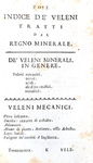 Plenck - Tossicologia. Dottrina intorno i veleni ed i loro antidoti - 1789 (rara prima edizione) Plenck - Tossicologia. Dottrina intorno i veleni ed i loro antidoti - 1789 (rara prima edizione)