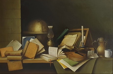 Renato Rubagotti - Ricerca sul Carmagnola. 1427 Battaglia di Maclodio - 2007 (olio su tavola) Renato Rubagotti - Ricerca sul Carmagnola. 1427 Battaglia di Maclodio - 2007 (olio su tavola)