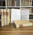 Vocabolario degli Accademici della Crusca - Venezia, presso Francesco Pitteri 1763 (legatura coeva)