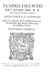Orlando Pescetti - Difesa del Pastor fido tragicommedia - Verona 1601 (rara prima edizione) Orlando Pescetti - Difesa del Pastor fido tragicommedia - Verona 1601 (rara prima edizione)