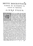 Saraina - Le historie e fatti de' Veronesi - Dell'origine et ampiezza della citt� di Verona - 1586