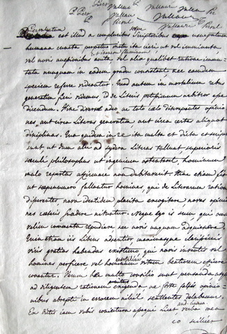 Tommaso Vallauri - De literis latinis oratio Tommaso Vallauri - De literis latinis oratio