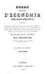 Un classico di economia: Jean Baptiste Say - Corso completo d'economia politico-pratica - 1834/36 Un classico di economia: Jean Baptiste Say - Corso completo d'economia politico-pratica - 1834/36