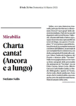 Recensione di Stefano Salis (Il Sole 24 Ore) - 14 Marzo 2021 Recensione di Stefano Salis (Il Sole 24 Ore) - 14 Marzo 2021