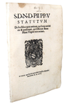 Bolla di Pio V dedicata a benefici ecclesiastici e liturgia - Roma, Blado 1571 Bolla di Pio V dedicata a benefici ecclesiastici e liturgia - Roma, Blado 1571