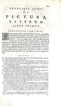 La pittura nell'antichit� classica: Francois du Jon - De pictura veterum libri tres - Rotterdam 1694 La pittura nell'antichit� classica: Francois du Jon - De pictura veterum libri tres - Rotterdam 1694