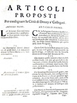 Guerra di successione spagnola: consegna della citt� di Douay agli alleati - 1710 (prima edizione) Guerra di successione spagnola: consegna della citt� di Douay agli alleati - 1710 (prima edizione)