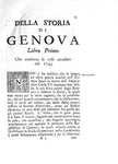 Giovanni Francesco Doria - Della storia di Genova - Modena 1750 (seconda e definitiva edizione) Giovanni Francesco Doria - Della storia di Genova - Modena 1750 (seconda e definitiva edizione)