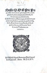 Bolla di Pio IV sulle revoche di privilegi, immunit� e indulti - Roma, Blado 1565 Bolla di Pio IV sulle revoche di privilegi, immunit� e indulti - Roma, Blado 1565