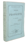 Sul diritto di propriet�: Jean Baptiste Victor Proudhon - Theorie de la propriete - Paris 1866 Sul diritto di propriet�: Jean Baptiste Victor Proudhon - Theorie de la propriete - Paris 1866