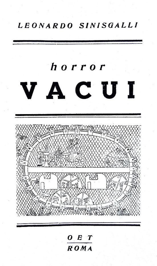 Leonardo Sinisgalli - Horror vacui - Roma, O.e.t. 1945 (rara e ricercata prima edizione) Leonardo Sinisgalli - Horror vacui - Roma, O.e.t. 1945 (rara e ricercata prima edizione)