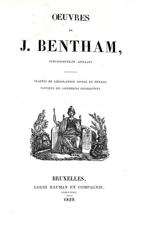Un grande classico di diritto ed economia: Jeremy Bentham - Oeuvres - 1829/34 (magnifica legatura) Un grande classico di diritto ed economia: Jeremy Bentham - Oeuvres - 1829/34 (magnifica legatura)